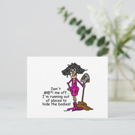 Carte Postale Ne me manque pas (Debout devant)