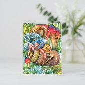 Carte Postale Ne me réveille pas (Debout devant)