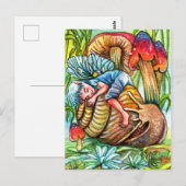 Carte Postale Ne me réveille pas (Devant / Derrière)