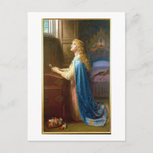 Carte Postale 'Ne m'oublie pas' (huile sur toile) (Devant)