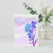 Carte postale Ne m'oubliez pas (Debout devant)