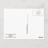 Carte Postale Ne parlez pas à moins que... (Dos)