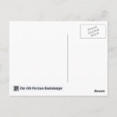 Carte Postale Ne parlez point mal les uns des autres (Dos)