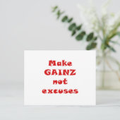 Carte Postale Ne pas expliquer Gainz (Debout devant)