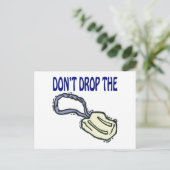 Carte Postale Ne Pas Laisser Le Savon (Debout devant)