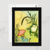 Carte Postale Ne pleure pas la grenouille (Devant / Derrière)