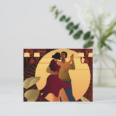 Carte Postale Né pour danser (Debout devant)