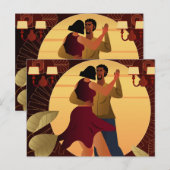 Carte Postale Né pour danser (Devant / Derrière)