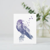 Carte Postale Né pour être libre (Debout devant)