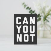 Carte Postale Ne pouvez-vous pas faire un devis amusant (Debout devant)