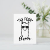 Carte Postale Ne refroidissez aucun lama de Prob (Debout devant)