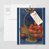 Carte Postale Né Sur Le 4 juillet (Devant / Derrière)