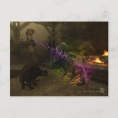 Carte Postale Ne tirez pas le chat ! (Devant)