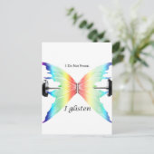 Carte Postale Ne transpire pas...Écouter (Debout devant)