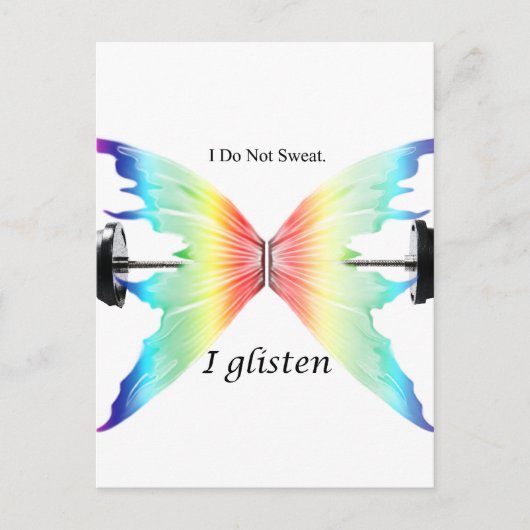 Carte Postale Ne transpire pas...Écouter (Devant)