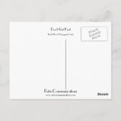 Carte Postale Ne vous blessez pas (Dos)