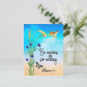 Carte Postale Ne vous inquiétez de rien Philippiens 4:6 (Debout devant)