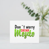 Carte Postale Ne vous inquiétez pas (Debout devant)