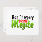 Carte Postale Ne vous inquiétez pas (Devant / Derrière)