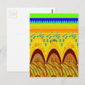 Carte Postale Ne vous inquiétez pas être heureux Art Design (Devant / Derrière)