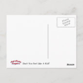 Carte Postale Ne vous sentez-vous pas comme un enfant ? (Dos)