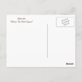 Carte postale Nebraska (Dos)