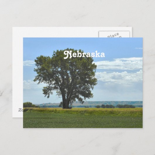 Carte Postale Nebraska (Devant / Derrière)