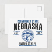 Carte Postale Nebraska (Devant / Derrière)