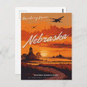 Carte Postale Nebraska (Devant / Derrière)