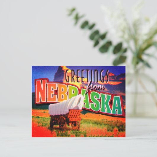 Carte postale Nebraska (Debout devant)