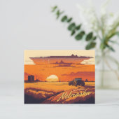 Carte Postale Nebraska (Debout devant)