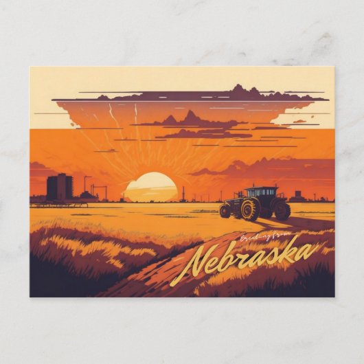 Carte Postale Nebraska (Devant)