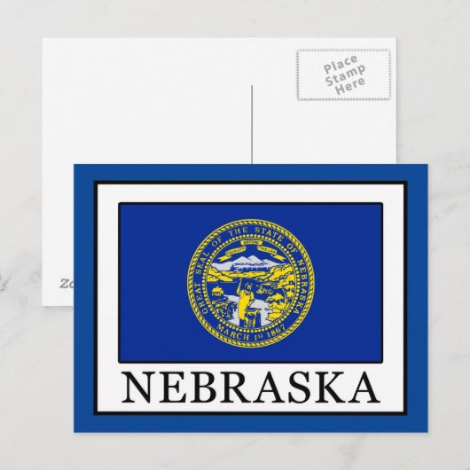 Carte Postale Nebraska (Devant / Derrière)