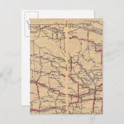 Carte Postale Nebraska 2 (Devant / Derrière)