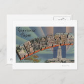 Carte Postale Nebraska (Capitale nationale/Fleur) (Devant / Derrière)