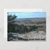 Carte Postale Nebraska, plus que le maïs (Devant / Derrière)