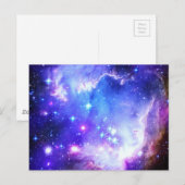 Carte Postale Nebula bleue (Devant / Derrière)