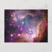 Carte Postale Nebula espace lumineux étoiles galaxie hipster gee (Devant)