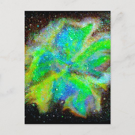 Carte Postale Nebula et Stardust Scène spatiale cosmique (Devant)