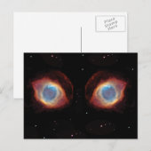 Carte postale Nebula Eyes Galactique (Devant / Derrière)