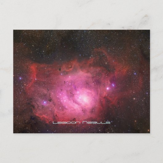 Carte Postale Nebula lagune - Notre univers époustouflant (Devant)