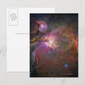 Carte Postale Nebula Orion (Devant / Derrière)
