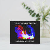 CARTE POSTALE NEBULA PEINTURE (Debout devant)