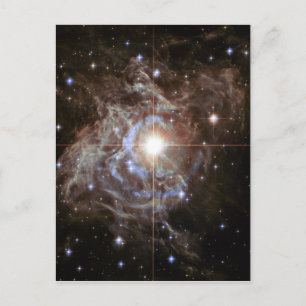 Carte Postale Nebula spatiale - Cepheid Variable Star RS Puppis
