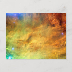 Carte Postale Nébuleuse de la Lagune Messier 8 - Photo de la NAS