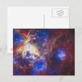 Carte Postale Nébuleuse de la Tarentule (Devant / Derrière)