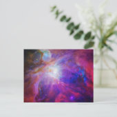 Carte Postale Nébuleuse d'Orion teintée de rose (Debout devant)