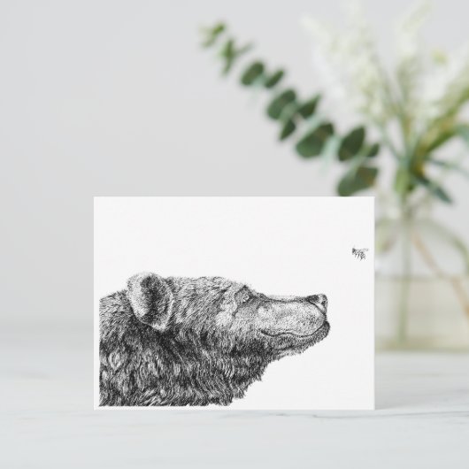 Carte Postale Nécessités d'ours par Inkspot (Debout devant)