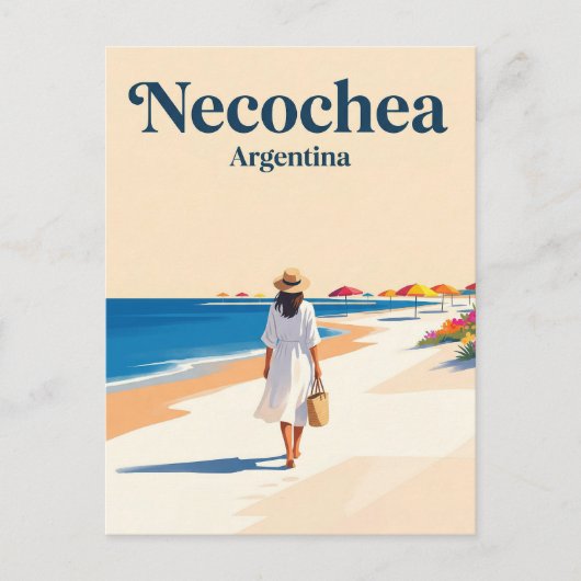 Carte Postale Necochea Argentine (Devant)