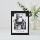 Carte Postale Ned Kelly : Recherché (Debout devant)